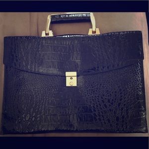 Black portfolio/clutch/purse